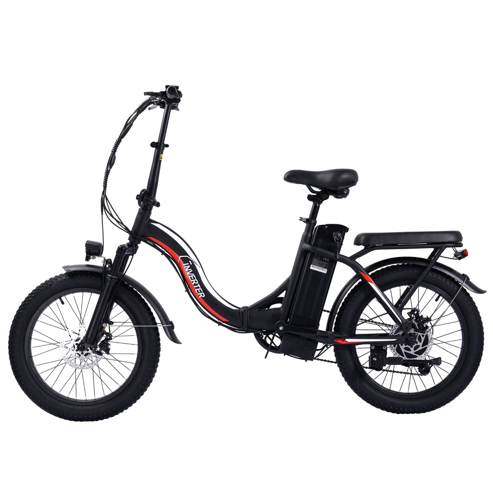 Folding electric bike.