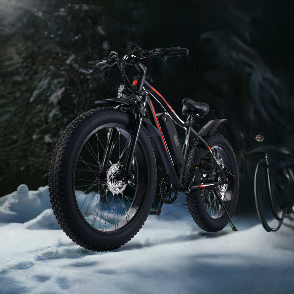 TAURUS Electric Bike - 750W Motor, Fat Tires, Long-Range Battery